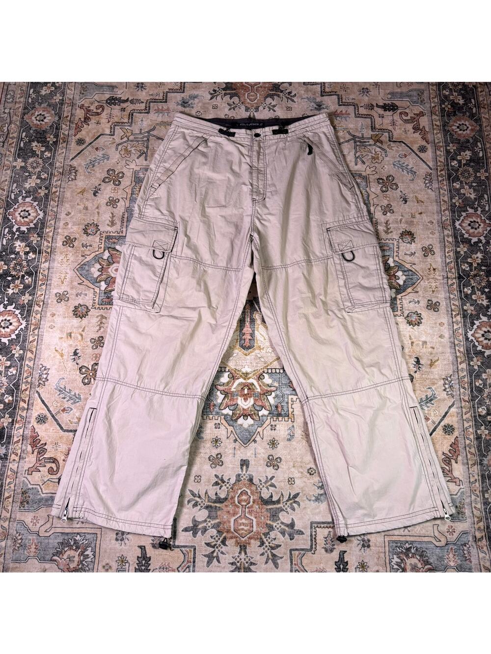 Vintage Baggy Cargo Tactical Y2K Plugg Grunge Early 2000s Pants Size Large